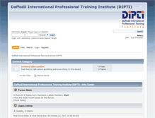 Tablet Screenshot of forum.dipti.com.bd